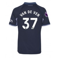 Camisa de time de futebol Tottenham Hotspur Micky van de Ven #37 Replicas 2º Equipamento 2023-24 Manga Curta